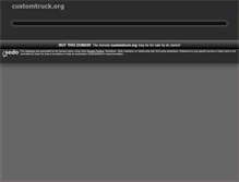 Tablet Screenshot of customtruck.org